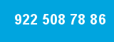 922 508 78 86 922 508 78 86